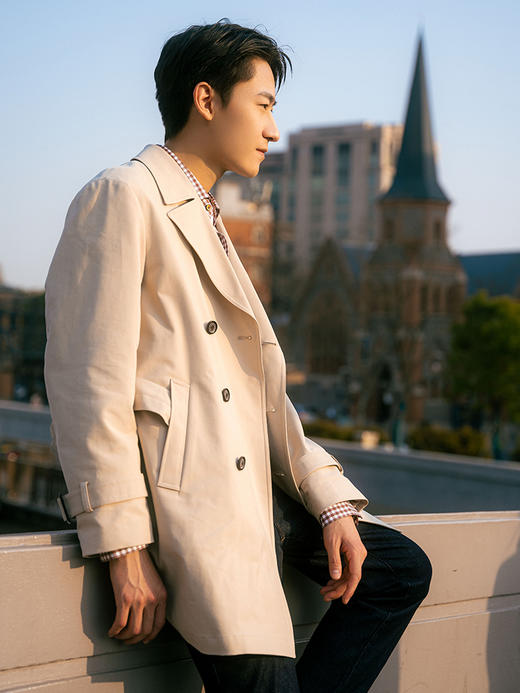 callisto设计师推荐款肯辛顿风衣 SSFES039BE 商品图1