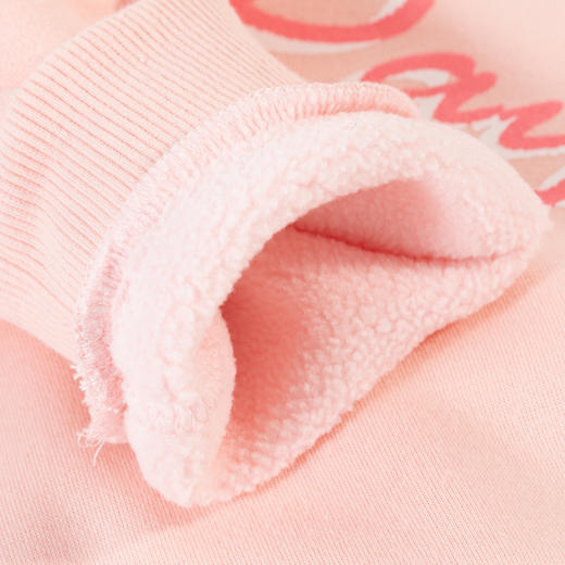 贝贝怡童装儿童卫衣秋冬加绒保暖女童上衣休闲冬装233S3255 商品图4