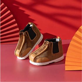 内联升童鞋手工棉鞋千层底洒靴（鞋）5295C