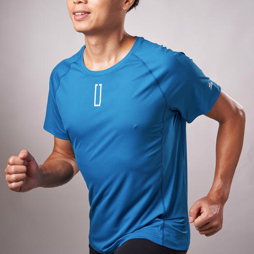 健牧 ‎起跑 男士跑步短袖T恤 商品图1
