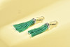 【浪漫风情】祖母绿流苏耳坠   CB12305111 商品缩略图1