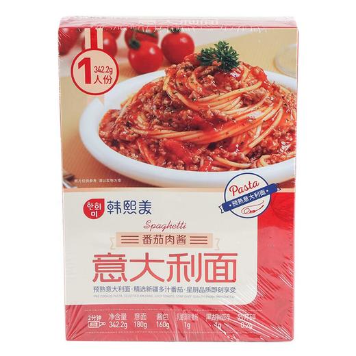 韩熙美1人份番茄肉酱意大利面 商品图1