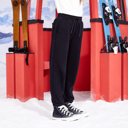CONVERSE 匡威 冬 大童小童 儿童童装加绒长裤 CNVG-KN-F383 商品图1