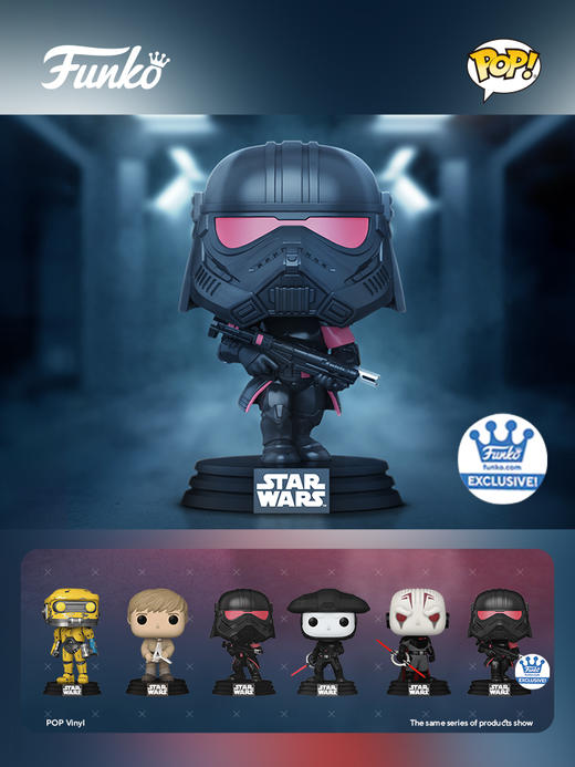 Funko POP Obi-Wan Kenobi Purge Trooper星球大战美剧欧比旺肃清兵手办摆件 68282 商品图1
