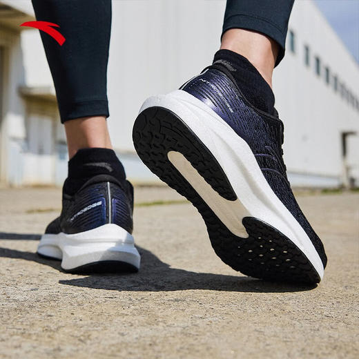 安踏（ANTA）跑鞋lite丨跑步鞋男2023秋季透气网面运动鞋休闲鞋官网112335581S 黑/城堡灰-13 商品图7