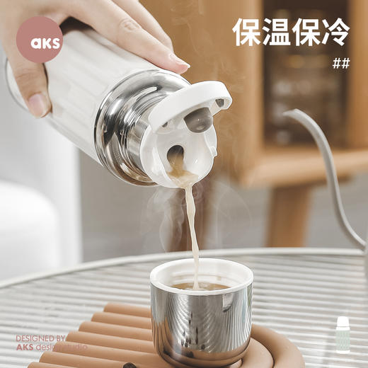 AKS·苏尼翁复古保温瓶 ，12小时保温暖身，喝水喝出精致范儿 商品图2