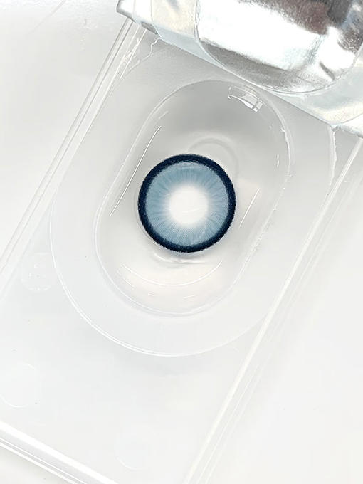 Yeelens 瓦尔登蓝钻 月抛 两片 14.5mm 参考着色 14.0mm 基弧 8.6 含水 42% 新锐国货 商品图5