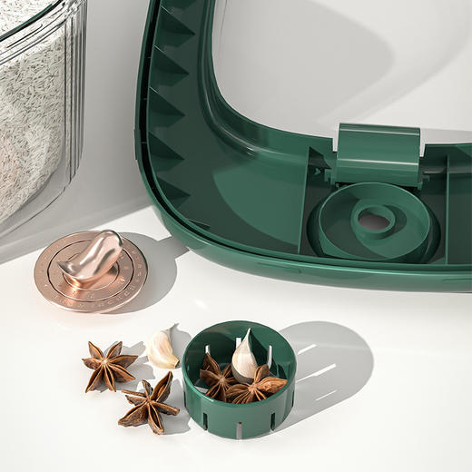 「两款尺寸！防潮防虫」透明密封储米桶 计时保鲜五谷杂粮米罐防潮防尘防虫大口径收纳米桶厨房用品 商品图3