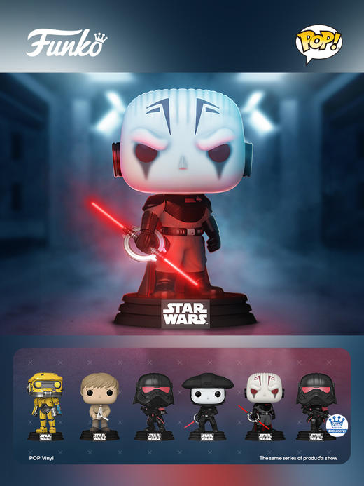 Funko POP Obi-Wan Kenobi Grand Inquisitor星球大战美剧欧比旺最高帝国裁判官手办摆件 67588 商品图1