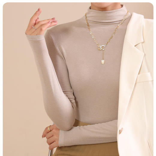 大表姐同款的肌底打底t恤20143 商品图3