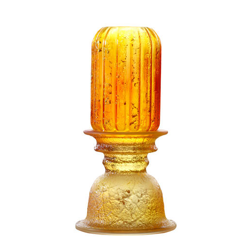 心缘堂琉璃烛台皓月当空琉璃灯复古文艺卧室灯香器氛围感摆件 商品图4