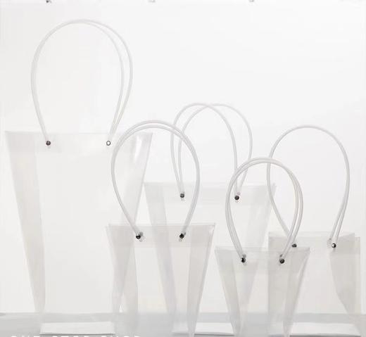 【热卖】梯形透明手提袋（10个/包） 商品图7