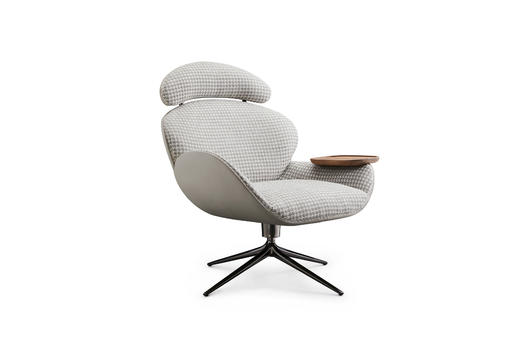 Silver 休闲椅 | 皮布面料可选，详询客服 商品图1