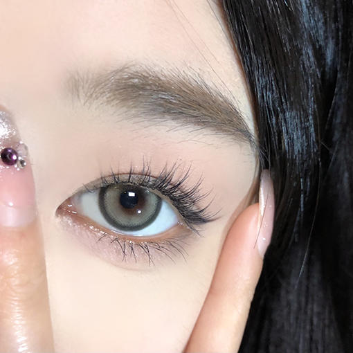 Pisircon 熊猫眼眼 日抛 十片 14.5mm 参考着色 13.9mm 基弧 8.5 含水 40% 新锐国货 商品图3