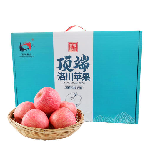 【年供款】顶端果业正宗洛川苹果红富士苹果20枚75mm中果 全年月供 新鲜水果每天陪伴 商品图5