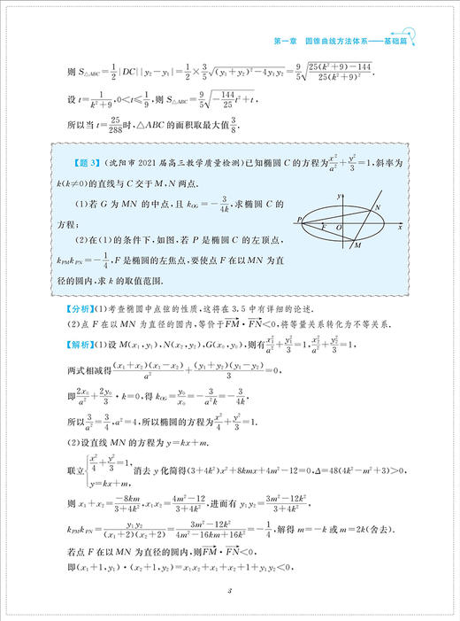 圆锥曲线解题策略/高二同步培优/高三专题复习/浙大数学优辅/张蕴禄/李云鹏/浙江大学出版社 商品图3