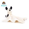 Jellycat 害羞黑色乳白色小狗安抚巾 4cm 商品缩略图2