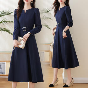 时尚气质，秋季新款晚礼服连衣裙HR-GJC2387