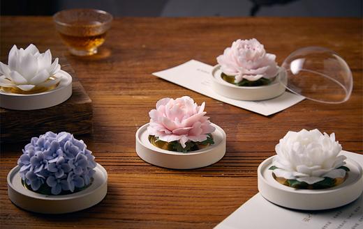 【德化非遗丨手捏瓷花香氛】传统工艺和香氛精油的巧妙融合！可以当做摆件/放置茶室/书房等，增添风雅之气！有5种香型可选！【DZ-J仓】 商品图0