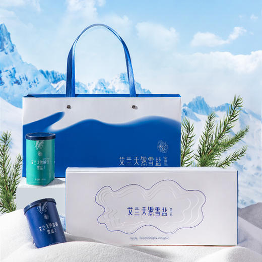 金驼艾兰天然富硒雪盐 天然碱性雪盐 商品图0