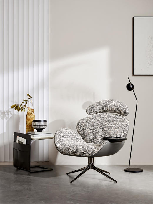 Silver 休闲椅 | 皮布面料可选，详询客服 商品图9