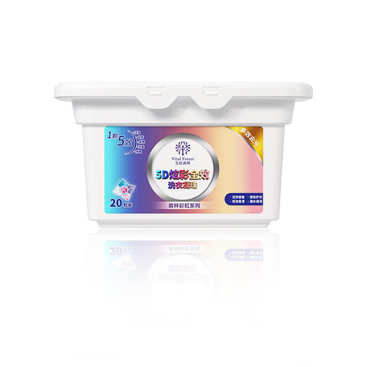 生机森林樱五效合一洗衣凝珠 商品图0