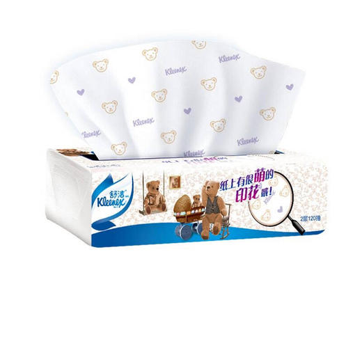 舒洁抽取式纸巾120抽/包 商品图0
