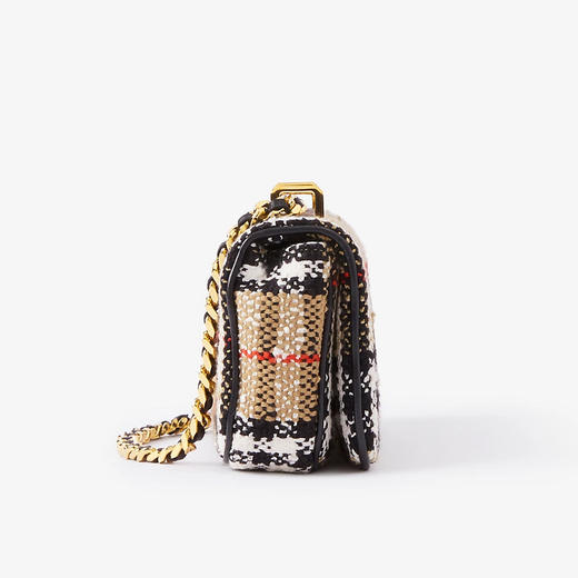 BURBERRY 巴宝莉 女士 Lola - Vintage 格纹TB专属标识迷你萝纳包 格子 8063083 A7026 商品图1