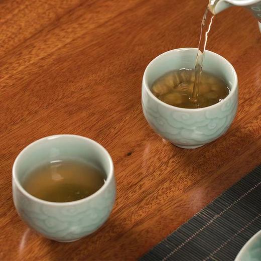【雷慧仙青瓷丨祥云系列茶杯】祥云造型独特，婉转优美，寓意美好！多种规格可选！【QJ-J仓】 商品图5