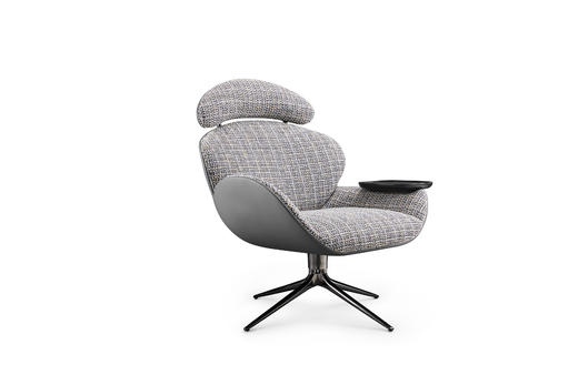 Silver 休闲椅 | 皮布面料可选，详询客服 商品图8