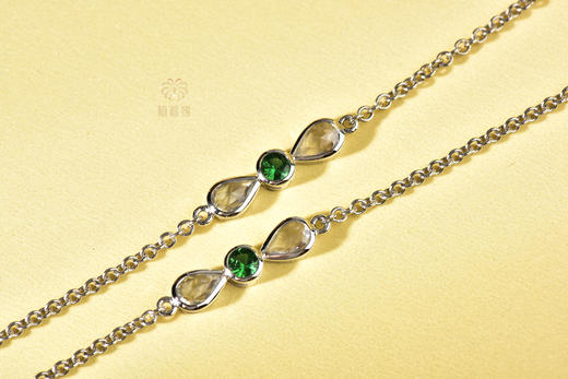 【浪漫风情】祖母绿流苏挂坠    CB12306050 商品图5