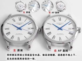 AF厂浪琴制表传统开创者复刻手表一比一手表n厂c厂zf厂vs厂clean厂noob厂测评