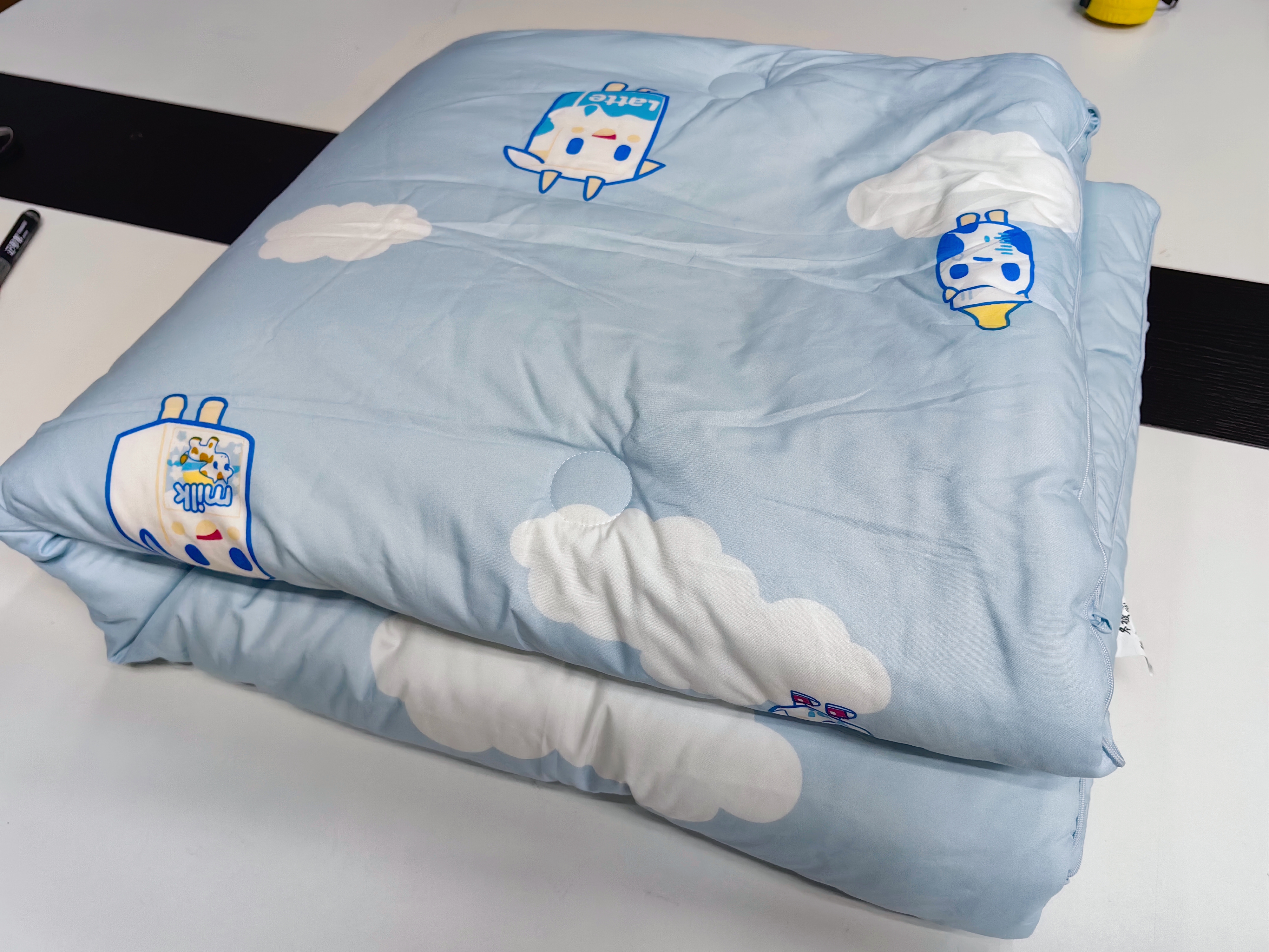 幼儿园丝棉冬被/春秋被/板蓝根枕芯(花型随机）