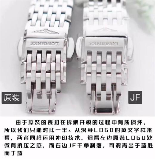 JF厂浪琴嘉岚复刻表详细评测-为什么要比正品更推荐复刻手表一比一手n厂c厂zf厂vs厂clean厂noob厂测评 商品图2