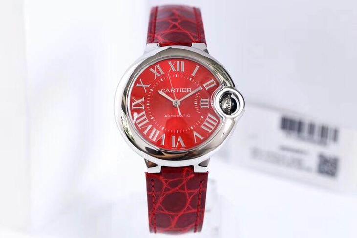 TW厂(台湾厂)卡地亚蓝气球33mm女士机械复刻表评测