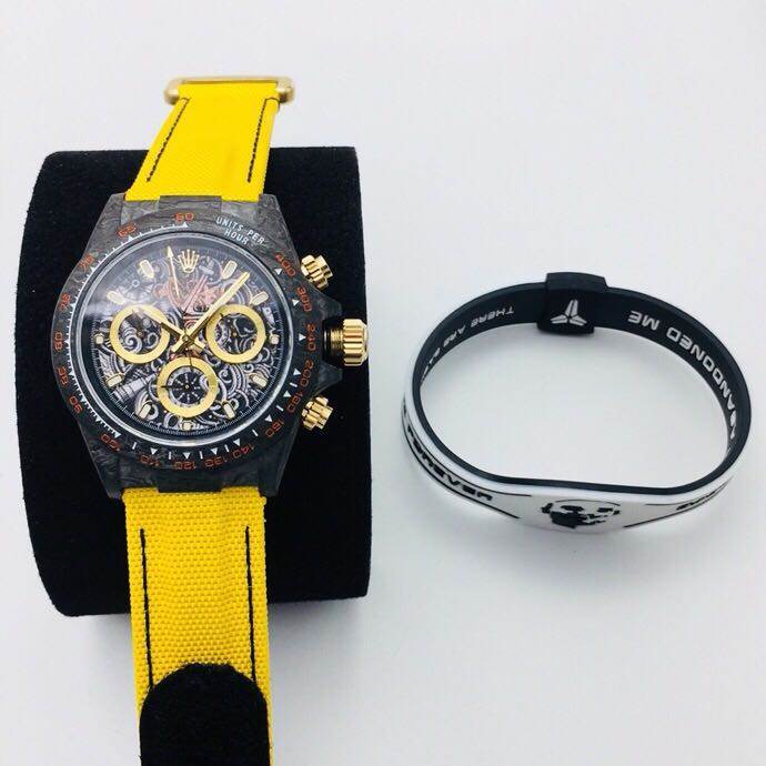 WWF厂劳力士迪通拿碳纤维复刻表评测