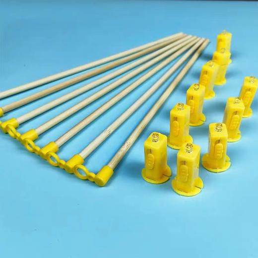 手工灯笼实心竹木手提杆灯笼中秋灯笼提杆学生儿童diy灯笼配件木质竹提杆竹棍木棒小棍子灯笼杆1支 商品图3