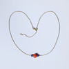 西亚高古爆浆红玛瑙+青金石锁骨链 商品缩略图0