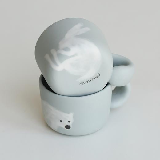 「中国 moiminjia」旻佳 手绘 可爱 春日 手握杯 尾巴杯 商品图4