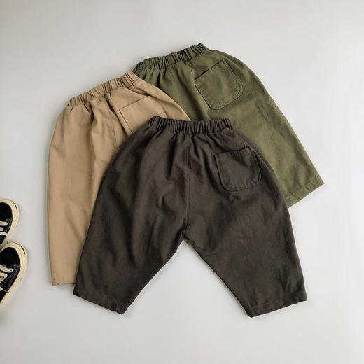 【洋气十足！休闲萝卜裤】韩国童装男女童裤子春秋新款儿童压线休闲萝卜裤斜纹梭织裤洋气，适合多种场景，给孩子时尚造型，展现个性魅力。ryzbsh 商品图1