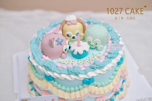 1027CAKE | 立体奶油霜 玲娜贝儿 复古裱花 商品图3