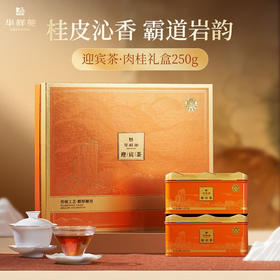 华祥苑肉桂 武夷山岩茶迎宾茶肉桂庄园茶礼盒装250g