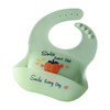 嘟嘟一口，舒适呵护！母婴用品婴儿立体食饭兜儿童硅胶围兜宝宝围嘴防水口水兜免洗。lm-ry 商品缩略图4