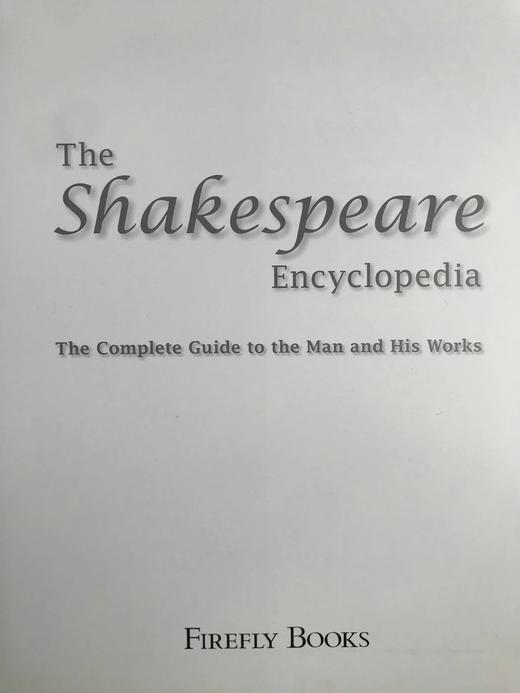 莎士比亚百科全书 数百幅彩色插图 精装大16开 商品图3