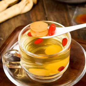 【营养好参！长白山人参片鲜参蜜片】人参蜜片、软糯甘甜，可食用、切片泡茶、熬汤。富含多种营养成分，健康