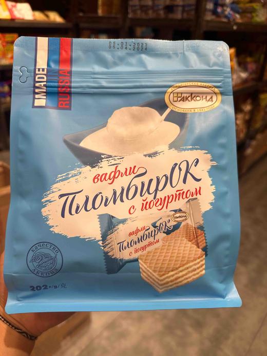 小农庄酸奶威化202g 商品图0