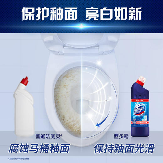 【品牌直发】蓝多霸长效洁厕啫喱除臭洁厕灵厕所去味持久留香沧海星光600g-批发 商品图2