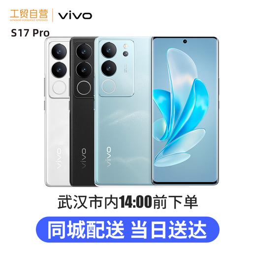 vivo S17 Pro 前置5000万广角柔光 专业长焦人像镜头 天玑8200旗舰芯片 5G 快充 拍照手机 商品图0