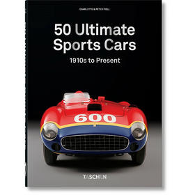 50辆超级跑车 40周年纪念版 塔森出版社Taschen 英文原版 50 Ultimate Sports Cars