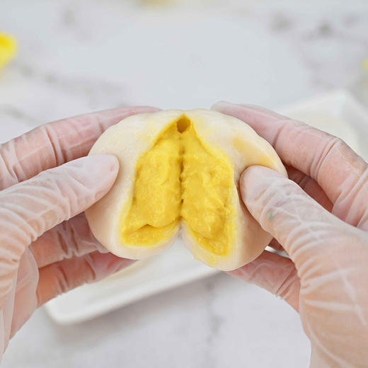 【猫山王榴莲冰皮月饼】每一口都是满满的榴莲，榴莲控福音~~ 商品图2